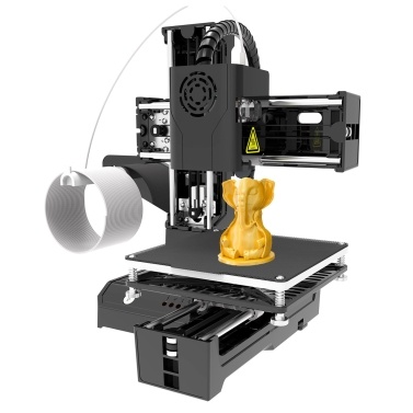 EasyThreed 3D-принтер, мини-настольная печатная машина для детей, размер печати 100x100x100 мм для начинающих, домашнее образование