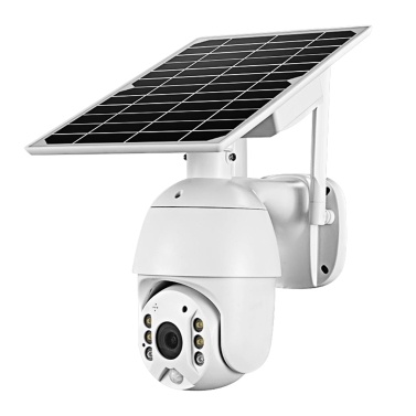 1080P Беспроводная камера безопасности на солнечных батареях Наружная водонепроницаемая камера наблюдения без батареи