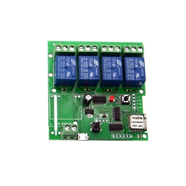 Sonoff 4ch DC 5V Smart Remote Control Универсальный модуль беспроводного коммутатора