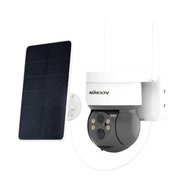 1080P Беспроводная камера безопасности с солнечной панелью Беспроводная камера с перезаряжаемой батареей 2MP WiFi Домашняя камера безопасности с PIR-обнаружением человека Двусторонний аудиоудаленный доступ