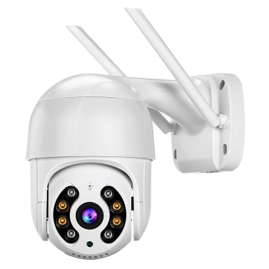 2MP Wireless WiFi Outdoor PTZ IP-камера Домашняя система безопасности с обзором на 360 градусов