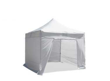 Складная палатка 3x3m Труба стальная 32мм с 4 боковинами белая