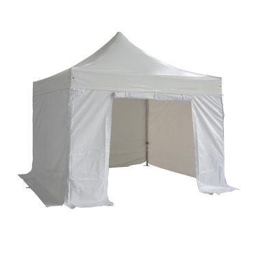 3X3m белый Складные палатки 520 g/m² ПВХ 50 мм алюминиевых труб + 4 штук стороне ткани