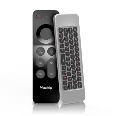 W3 2.4G Air Mouse Беспроводная клавиатура Голосовое управление ИК-пульт дистанционного управления 6-осевым датчиком движения для Smart TV Android TV BOX ПК