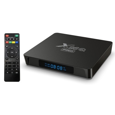 X96Q PRO Android 10.0 Smart TV Box UHD 4K Медиаплеер Allwinner H313 Четырехъядерный процессор H.265 2,4G и 5G Wi-Fi 100M LAN Пульт дистанционного управления