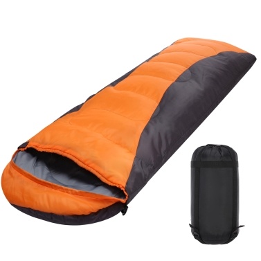 Спальный мешок Lixada для взрослых, мальчиков и девочек, 4-сезонный теплый спальный мешок для кемпинга, водонепроницаемый, с сумкой для хранения, на все сезоны, для кемпинга, туризма, путешествий, приключений на открытом воздухе