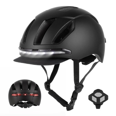 Интеллектуальный водонепроницаемый велосипедный шлем со светодиодным указателем поворота для электрического велосипеда и электрического скутера