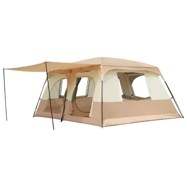 430*305*200 см Оксфордская туристическая палатка с 2 комнатами, большая семейная палатка, дышащая и непромокаемая для 8-12 человек, кемпинг, походы, походы, пляж