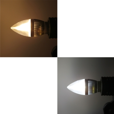 B22 6W светодиодные свечи лампы люстра лампа Spotlight высокой мощности AC85-265V