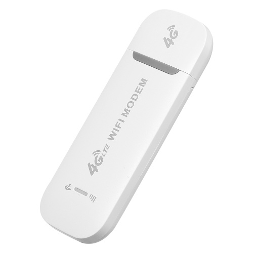 4G LTE WiFi-модем 150 Мбит / с Портативный WiFi USB-ключ Wi-Fi с точкой доступа Wi-Fi для Европы, Азии и Африки (белый)