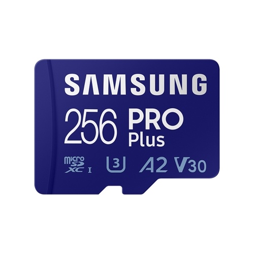 SAMSUNG PRO Plus 256GB TF Card U3 A2 V30 High-speed Micro SD Card up to 160MB/s Read Speed for Phone Tablet Monitoring Device