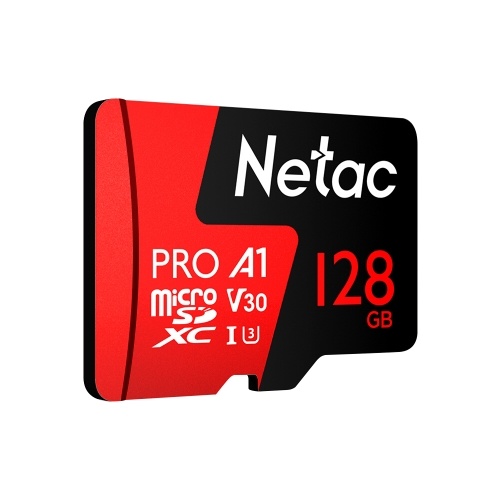 Netac P500 PRO Class 10 128GB Micro SDXC TF Память для карт памяти Высокая скорость 98 МБ / с V30 / UHS-I U3