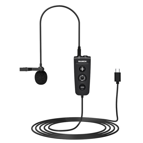 MAMEN MIC-LS01 Микрофон с функцией изменения голоса Микрофон с клипсой