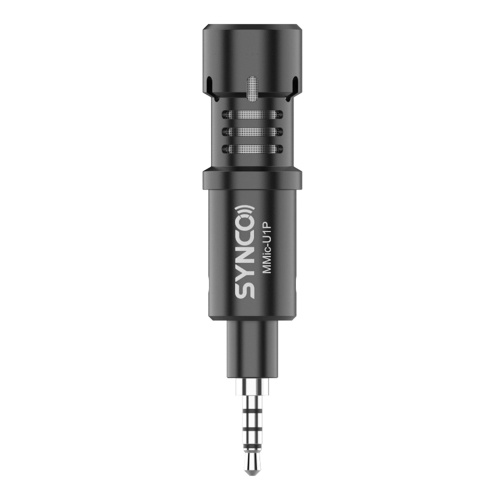 SYNCO MMic-U1P Мини-микрофон для смартфона Кардиоидный конденсаторный микрофон с разъемом TRRS 3,5 мм