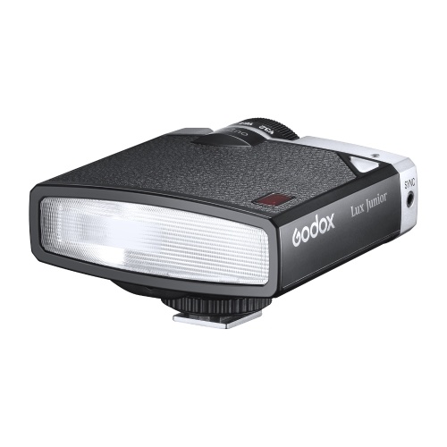 Godox Lux Junior Ретро вспышка для камеры 1/1-1/64 Мощность вспышки 28 мм Фокусное расстояние Вспышка для камеры