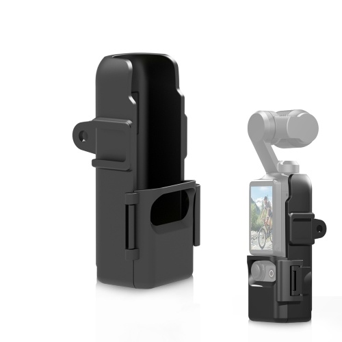 PULUZ PU898B Адаптер расширения Кронштейн-удлинитель камеры с креплением для «холодного башмака» Крепление для экшн-камеры и отверстием для винта 1/4 дюйма, совместимое с DJI Osmo Pocket 3