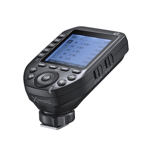 Godox XPROII-C 2.4G Беспроводной передатчик триггера вспышки TTL Autoflash 1/8000s HSS Большой ЖК-экран 32 канала 16 групп Замена для камер Canon