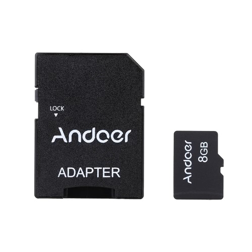 Андоэра 8 ГБ класса 10 Карта памяти Карточка TF + адаптер + Картридер USB флэш-накопитель