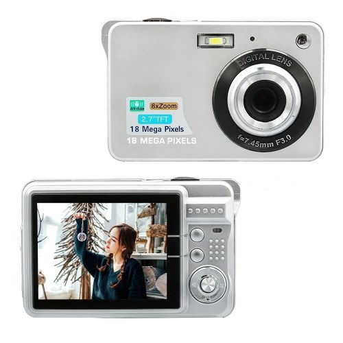 Портативная цифровая видеокамера 720P с большим TFT-экраном 2,7 дюйма и сумкой для переноски