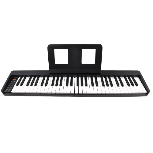 BX18-61 61-клавишное складное электронное пианино Многофункциональный электронный орган 61 клавиша Чувствительная клавиатура фортепиано с ЖК-дисплеем
