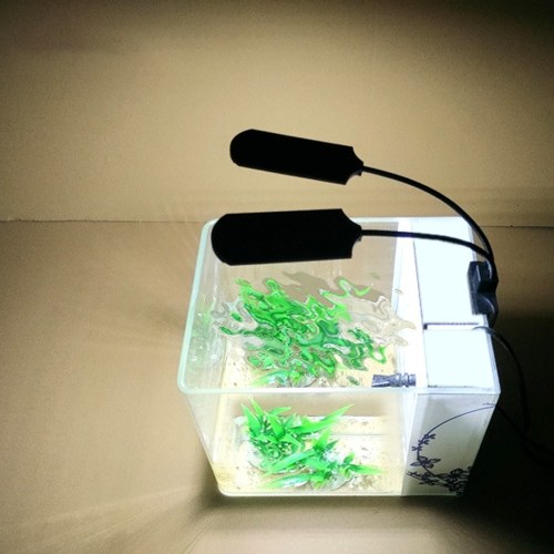 AC220V 15W 36 светодиодов Двухконцевая аквариумная лампа для рыбы Jar Lamp