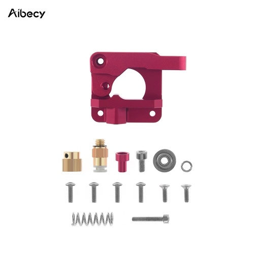 Aibecy MK8 Экструдер модернизированного сменного металлического блока Комплект экструдера для подачи на удаленный диск для нити 1,75 мм для Creality Ender 3 CR-10 CR-10S CR-10 S4 CR-10 S5 3D-принтер, левая рука