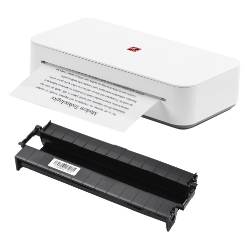 HPRT GT1 A4 Портативный термотрансферный принтер с беспроводным подключением и USB-соединением с мобильным компьютером для офиса и школы В комплект входит 1 рулон ленты