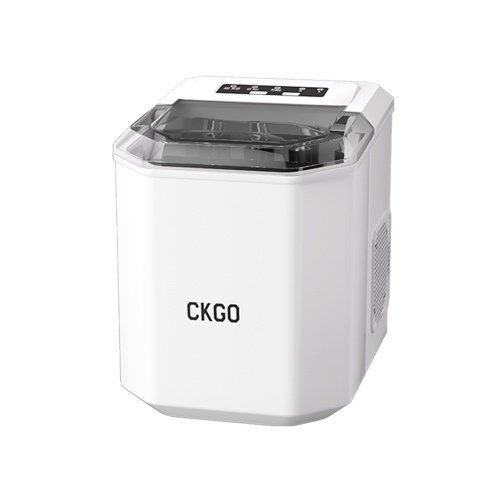 CKGO Портативная машина для изготовления льда, автоматическая самоочищающаяся столешница с совком для льда