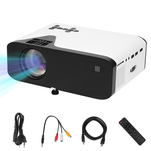 Портативный мини-светодиодный проектор Видеопроекторы с яркостью 4500 люмен