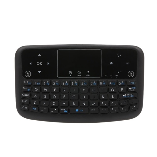 A36 Мини Беспроводная Клавиатура 2.4 ГГц Air Mouse Аккумуляторная Клавиатура Сенсорная Панель Для Android TV Box Smart TV PC PS3