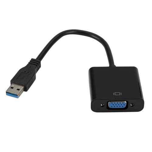Адаптер USB3.0-VGA USB-адаптер VGA для внешней видеокарты Преобразователь VGA для настольного портативного ПК для монитора проектора
