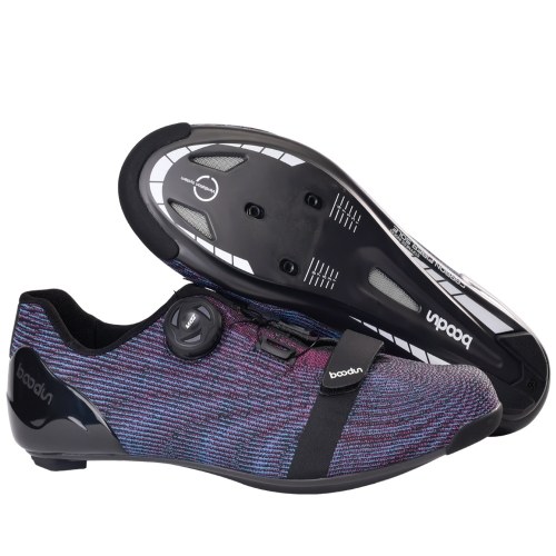 BOODUN Мужская обувь для шоссейного велосипеда с подошвой из углеродного волокна. Профессиональная велосипедная обувь для мужчин. Сверхлегкая дышащая противоскользящая амортизирующая конструкция.