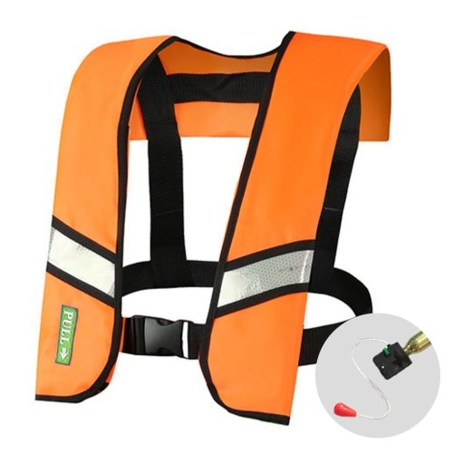 Надувной спасательный жилет с ручным / автоматическим управлением, спасательный жилет для взрослых, водные виды спорта, плавание, рыбалка, выживание, куртка
