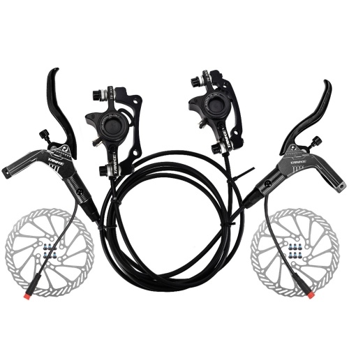 Гидравлический тормозной комплект E-Bike с роторами 160 мм Передний и задний гидравлический дисковый тормозной суппорт