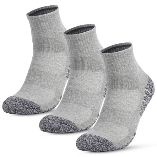 Мужские 3 пары мягких походных носков для спорта на открытом воздухе повседневные хлопковые носки для экипажа для пеших прогулок