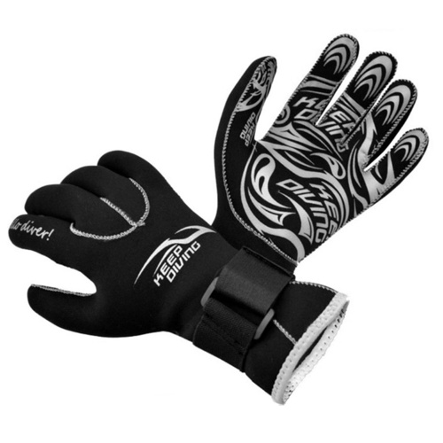 Перчатки для дайвинга Женщины Мужчины 3 мм Неопреновые перчатки для подводного плавания с маской и трубкой Плавание Серфинг Каякинг Дайвинг