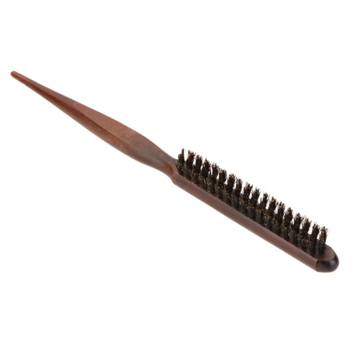 Естественный кабана щетиной древесины волос пушистые гребень мебельные ручки Парикмахерские Парикмахерская кисть